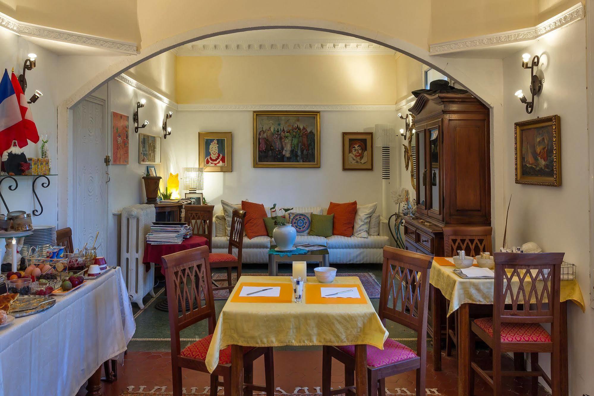 Logis Hotel Villa Victorine Ницца Экстерьер фото